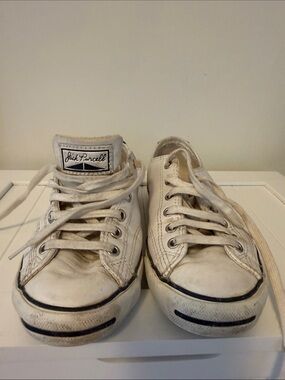 Rare vintage Jack Purcell leather converse 8.5